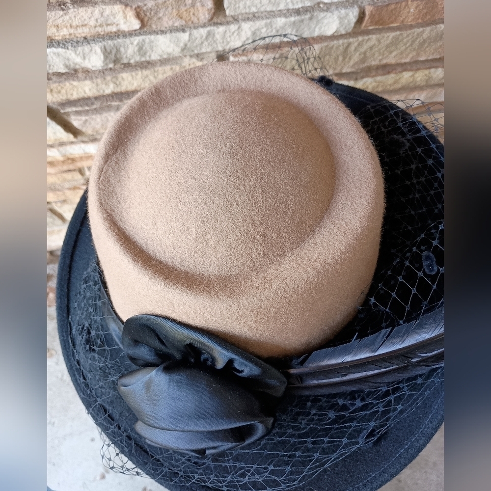 Vintage Michael Howard Mr Charles 100% Wool Ladies Hat - Picture 7 of 12